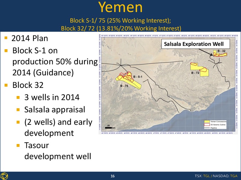 Q4 & YEAR END 2013 EARNINGS CALL – Transglobe Energy Corporation – slide 15