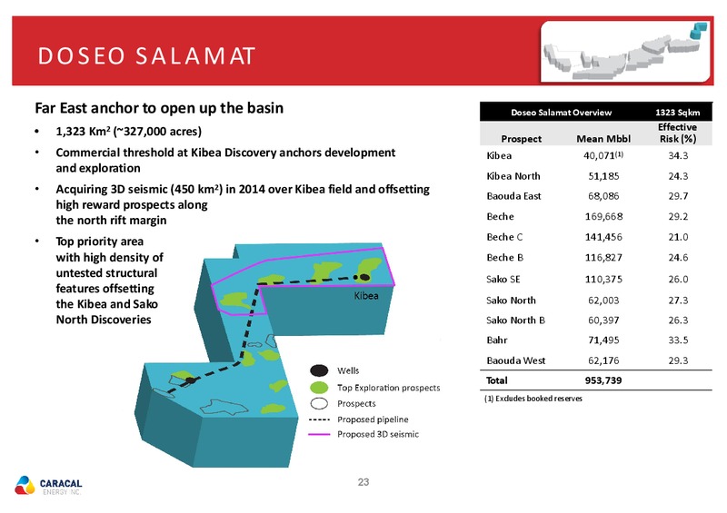 MARCH 2014 INVESTOR PRESENTATION – Transglobe Energy Corporation – slide 22