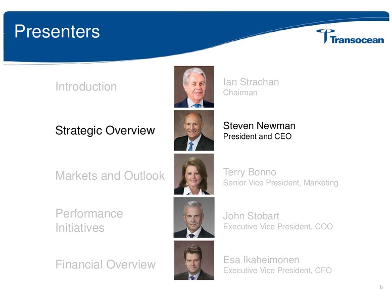 Investor Day – Transocean Ltd. – slide 5
