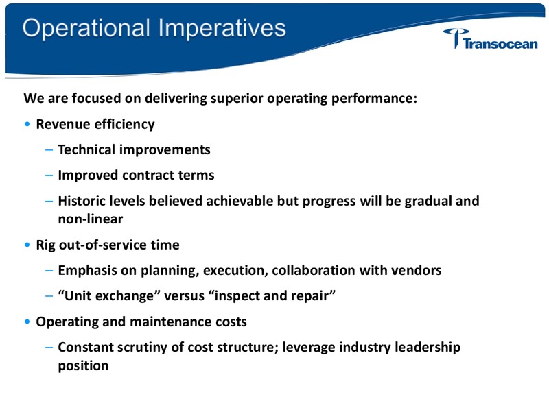 Credit Suisse Energy Summit – Transocean Ltd. – slide 7
