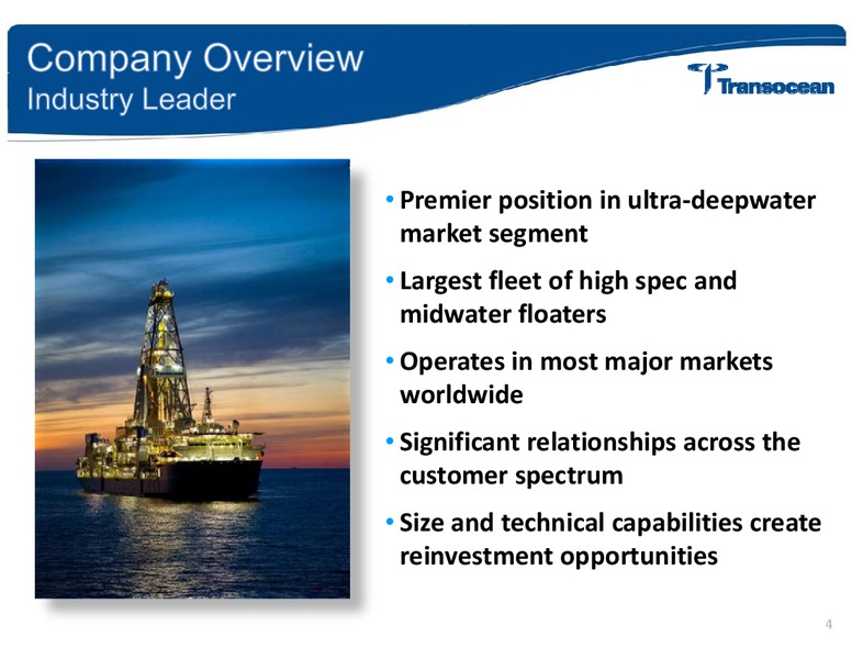 Barclays CEO Energy Power Conference – Transocean Ltd. – slide 3