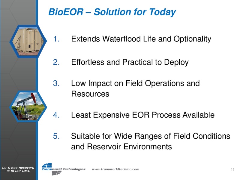 Enercom Conference – TRANSWORLD SYSTEMS PETROLEUM INC – slide 11