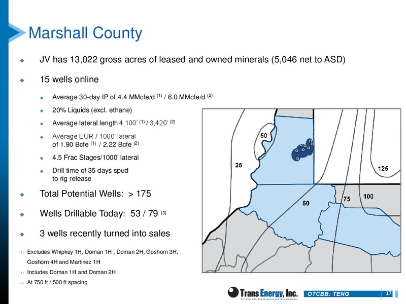 THE OIL And SERVICES CONFERENCE – Trans Energy Inc. – slide 16