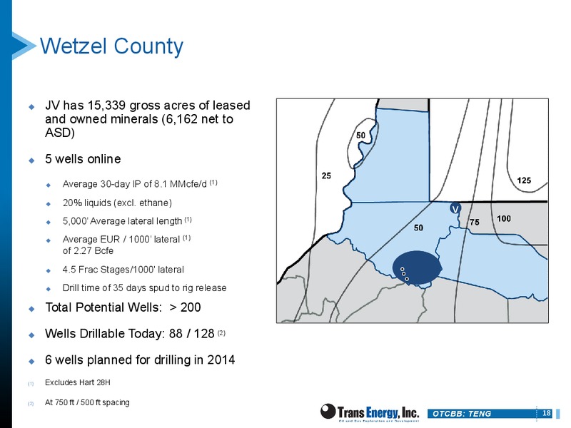 DUG EAST – Trans Energy Inc. – slide 17