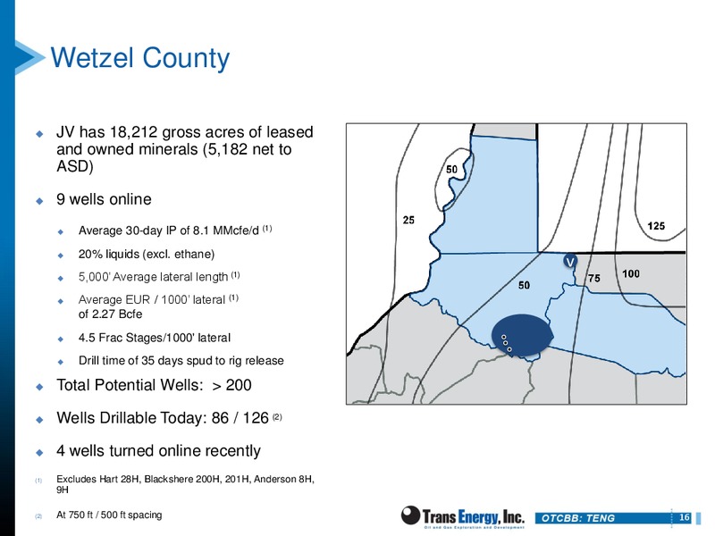 THE OIL & SERVICES CONFERENCE – Trans Energy Inc. – slide 15