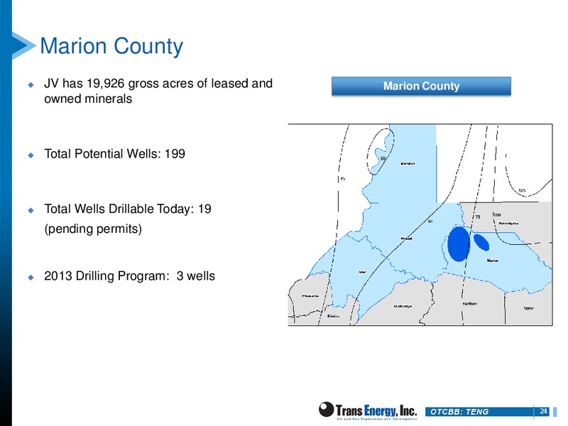 THE ENERCOM OIL & SERVICES CONFERENCE – Trans Energy Inc. – slide 23
