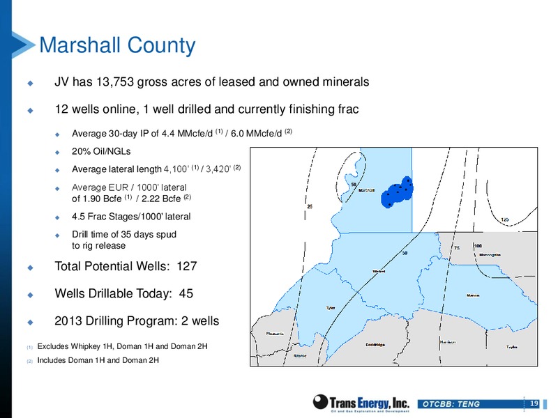 IPAA OGIS NEW YORK – Trans Energy Inc. – slide 18