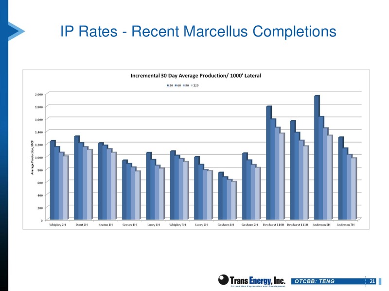 IPAA OGIS NEW YORK – Trans Energy Inc. – slide 20