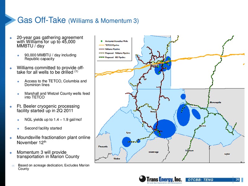 IPAA OGIS NEW YORK – Trans Energy Inc. – slide 25