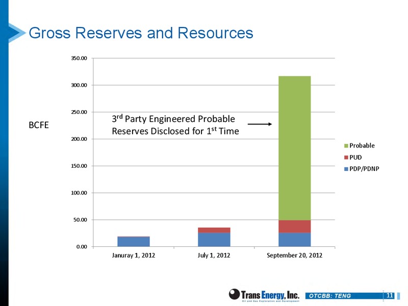 IPAA OGIS SAN FRANCISCO – Trans Energy Inc. – slide 10