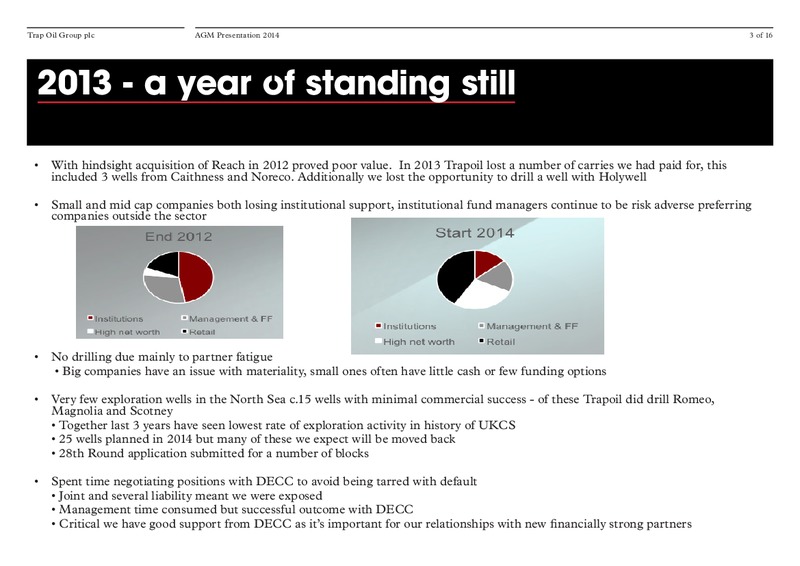 AGM PRESENTATION – Trapoil – slide 2