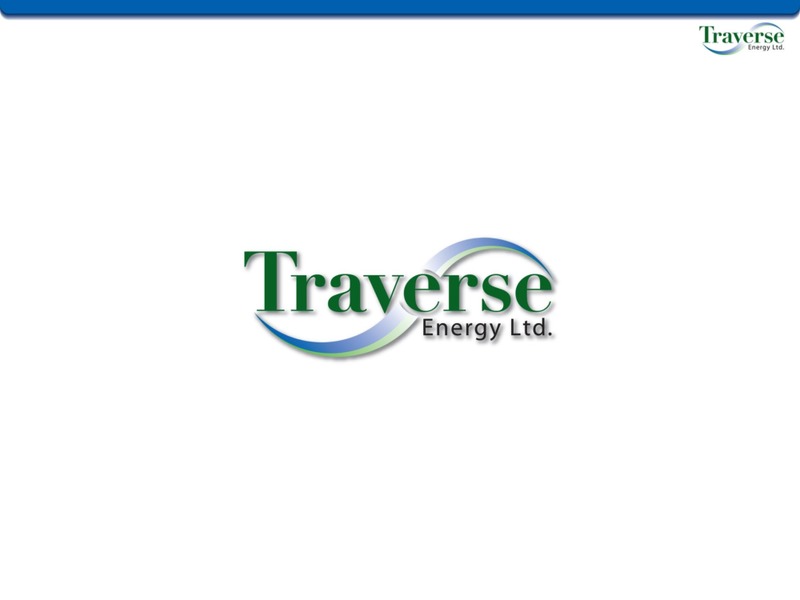 Corporate Presentation – Traverse Energy, Inc. – slide 17