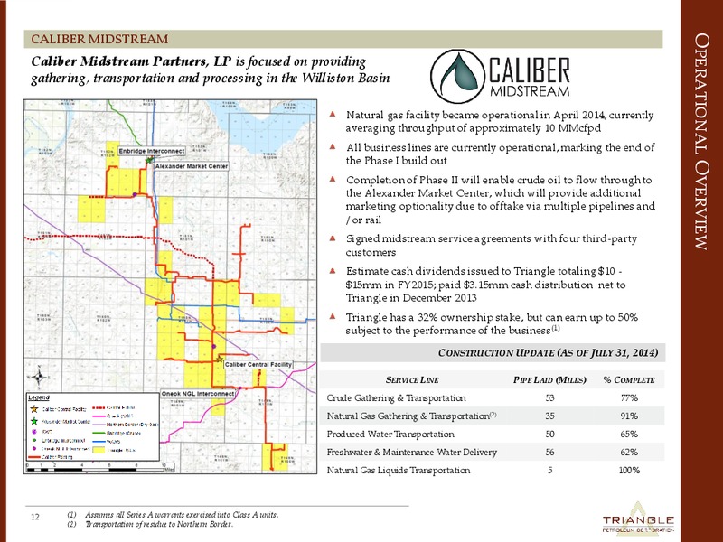 CORPORATE PRSENTATION – Triangle Petroleum Corp – slide 11
