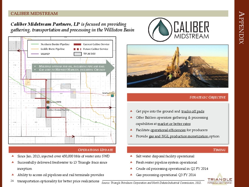 COMPANY PRESENTAITON – Triangle Petroleum Corp – slide 22