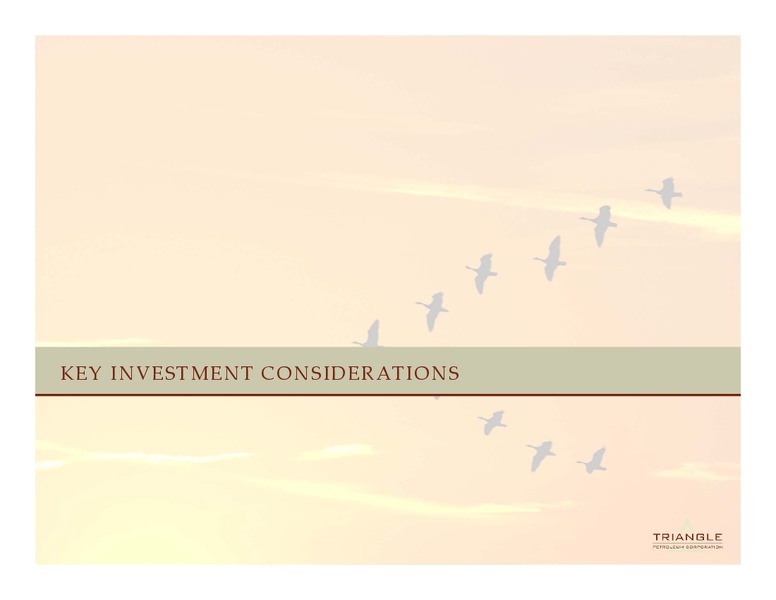 CORPORATEPRESENTATION – Triangle Petroleum Corp – slide 17