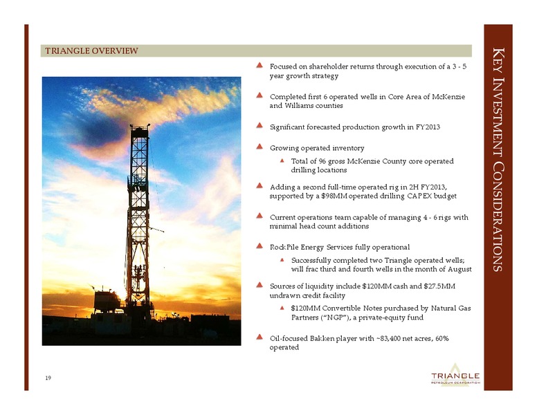 CORPORATEPRESENTATION – Triangle Petroleum Corp – slide 18