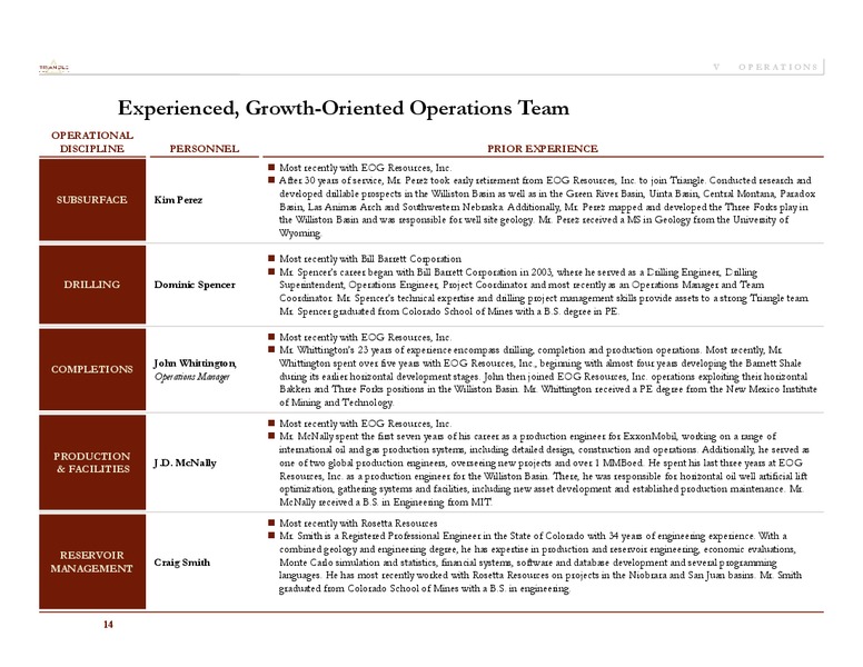 ENERCOMS 2011 OIL AND GAS CONFERENCE – Triangle Petroleum Corp – slide 21