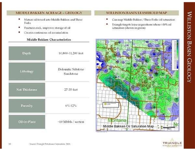 CORPORATE PRESENTATION – Triangle Petroleum Corp – slide 10