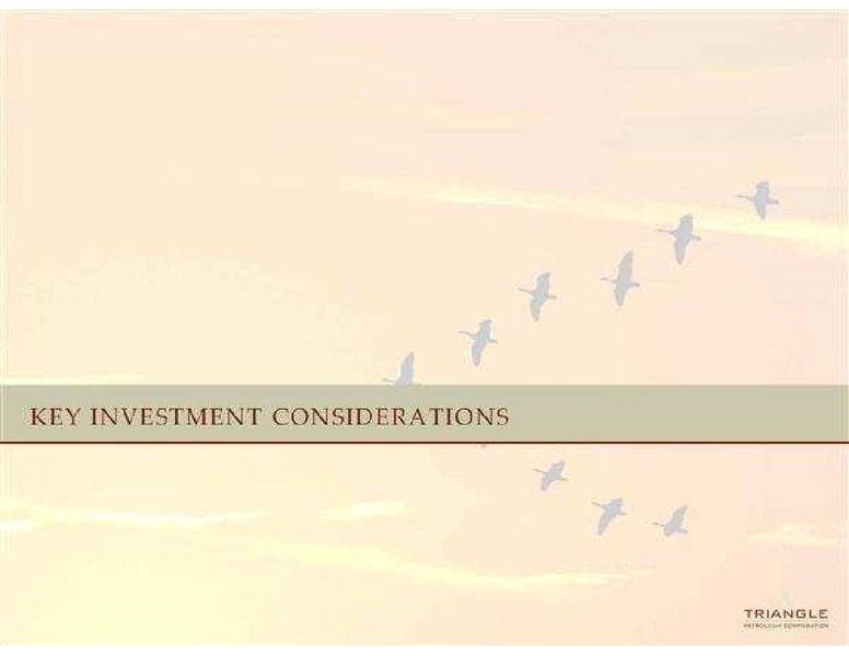 CORPORATE PRESENTATION – Triangle Petroleum Corp – slide 26