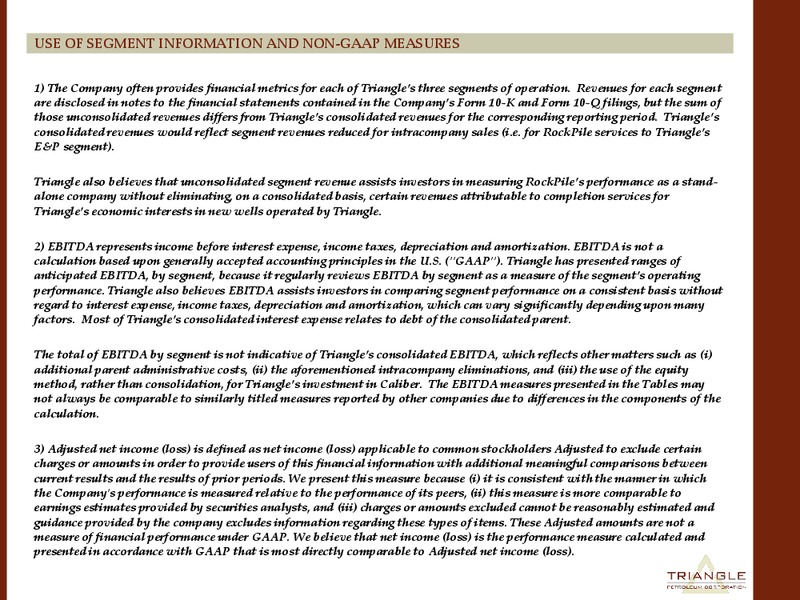 CORPORATE PRESENTATION – Triangle Petroleum Corp – slide 26