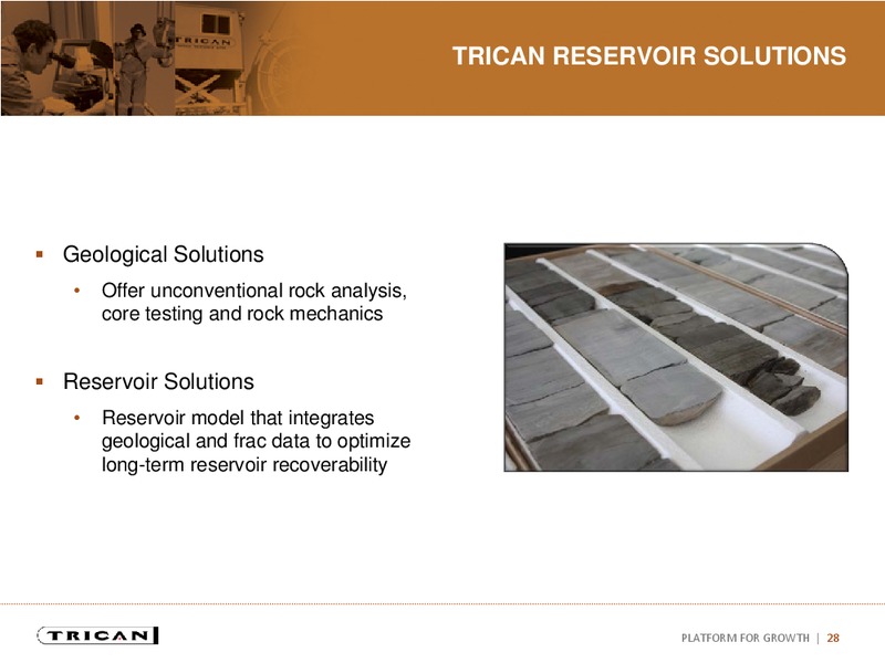 Investor Presentation – Trican Well Service Ltd. – slide 27