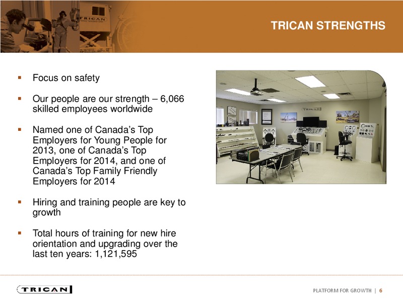 Investor Presentation – Trican Well Service Ltd. – slide 5