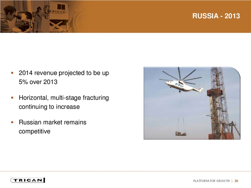 INVESTOR PRESENTATION – Trican Well Service Ltd. – slide 25