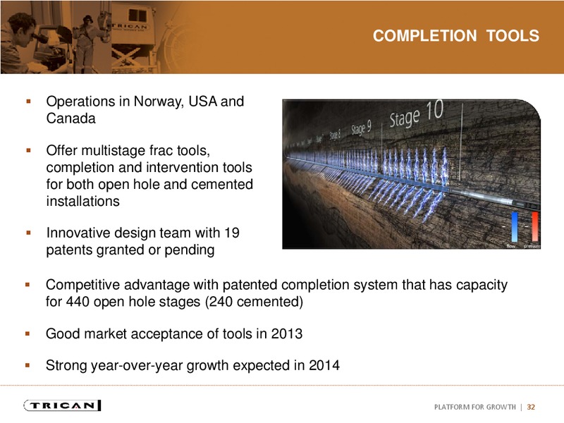 INVESTOR PRESENTATION – Trican Well Service Ltd. – slide 31