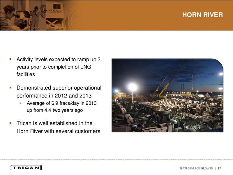INVESTOR PRESENTATION – Trican Well Service Ltd. – slide 16