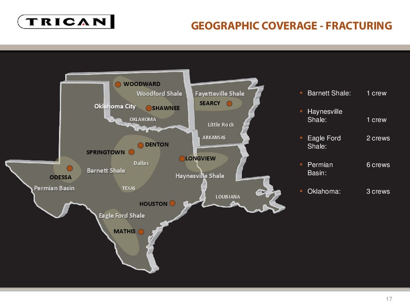CANACCORD GENUITY GLOBAL RESOURCE CONFERENCE – Trican Well Service Ltd. – slide 17