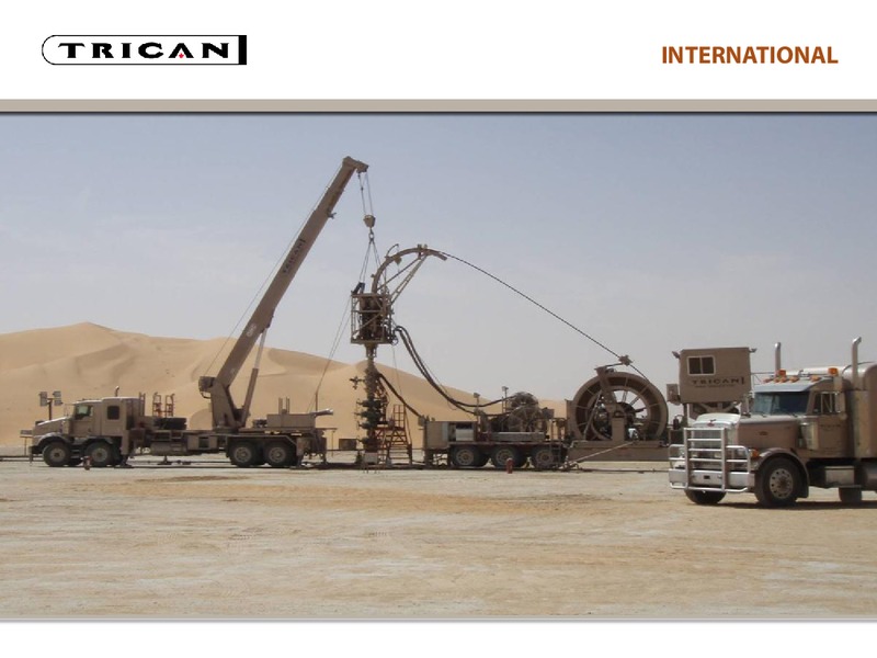 CANACCORD GENUITY GLOBAL RESOURCE CONFERENCE – Trican Well Service Ltd. – slide 27