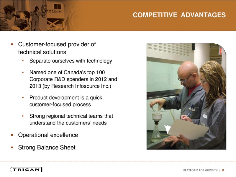 INVESTOR PRESENTATION – Trican Well Service Ltd. – slide 7