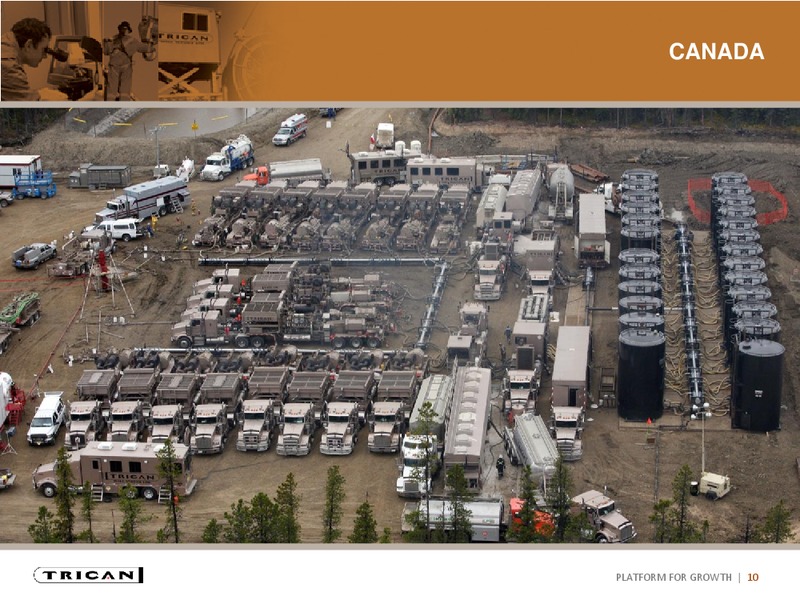 INVESTOR PRESENTATION – Trican Well Service Ltd. – slide 9