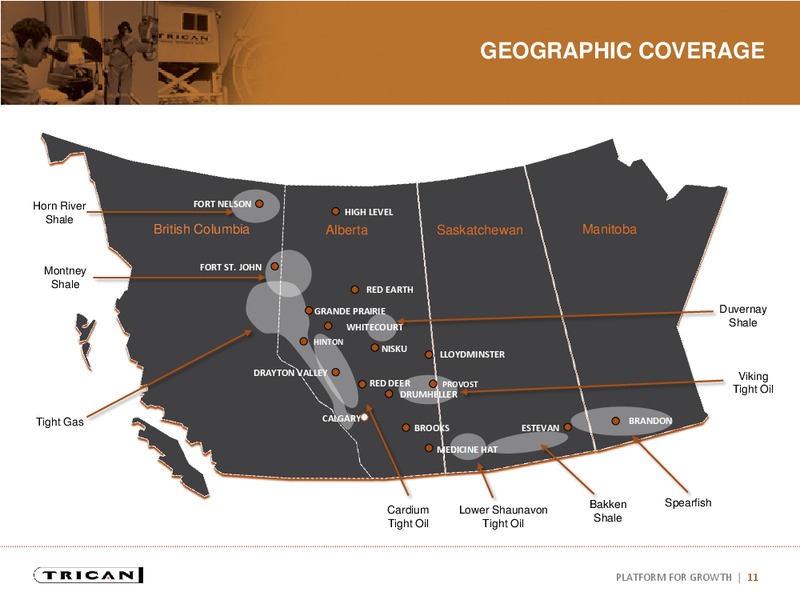 INVESTOR PRESENTATION – Trican Well Service Ltd. – slide 9