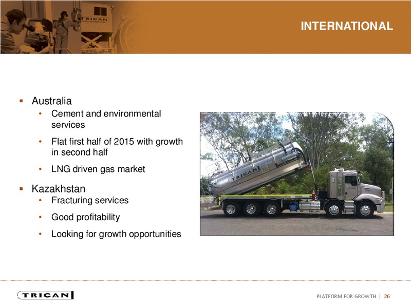 INVESTOR PRESENTATION – Trican Well Service Ltd. – slide 21