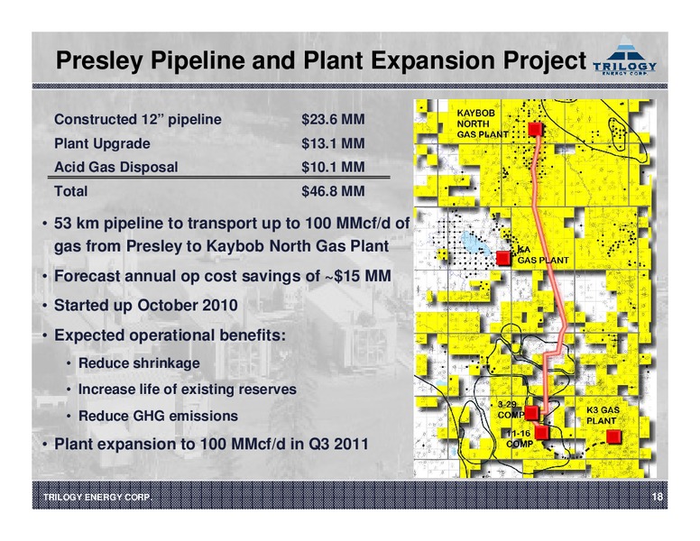 ENERGY & INFRASTRUCTURE CONFERENCE – Trilogy Energy Corp. – slide 17