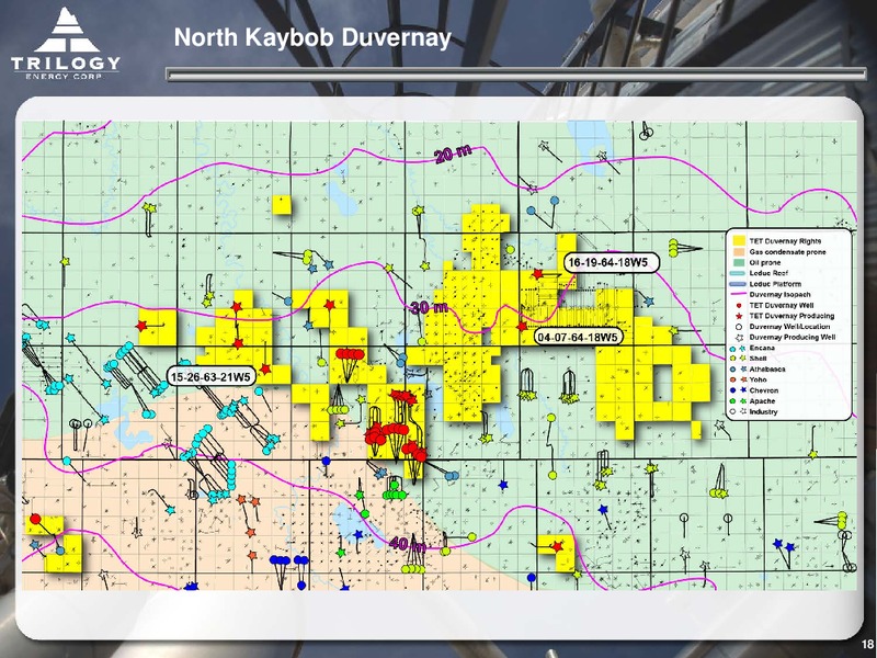 MAY 2015 CORPORATE PRESENTATION – Trilogy Energy Corp. – slide 17