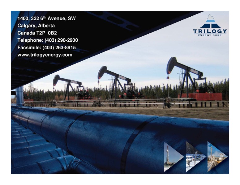 PETERS & CO LIMITED 2012 ENERGY CONFERENCE – Trilogy Energy Corp. – slide 20