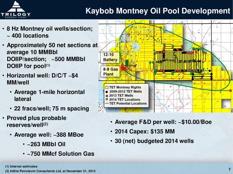 CORPORATE PRESENTATION – Trilogy Energy Corp. – slide 5