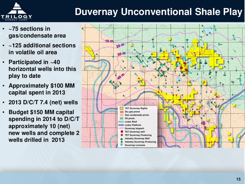 CORPORATE PRESENTATION – Trilogy Energy Corp. – slide 12