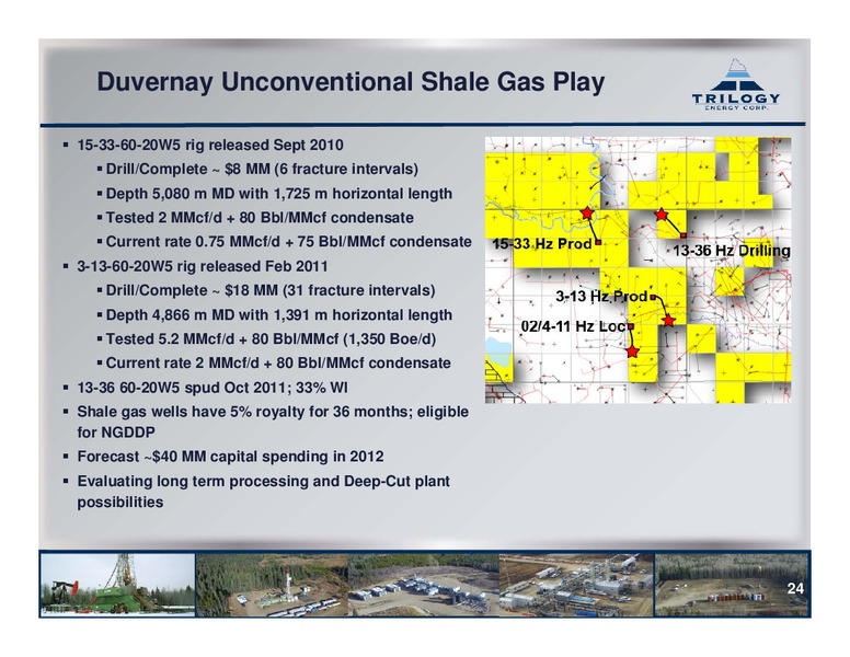 FIRSTENERGY SOCIETE GENERALE ANNUAL ENERGYGROWTH CONFERENCE – Trilogy Energy Corp. – slide 23