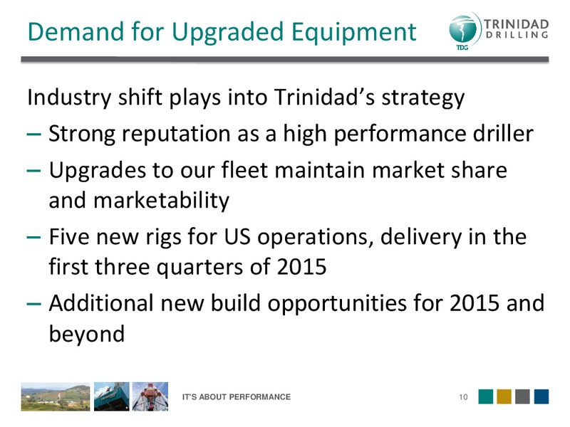 Investor Presentation – Trinidad Drilling Ltd. – slide 9