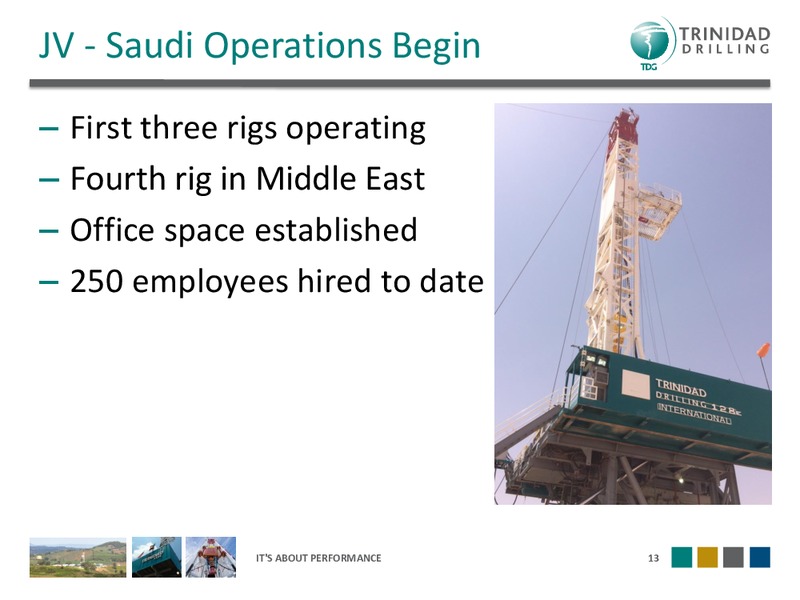 Investor Presentation – Trinidad Drilling Ltd. – slide 12