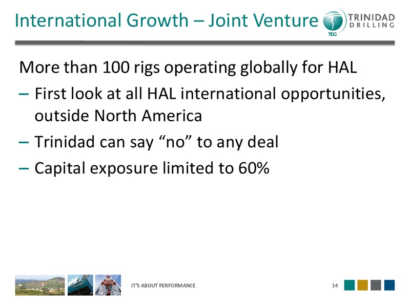Investor Presentation – Trinidad Drilling Ltd. – slide 13