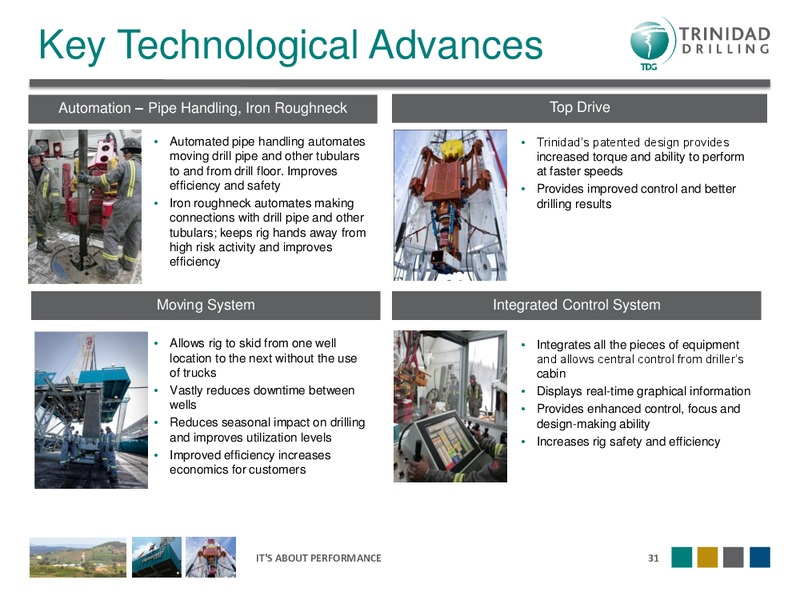 Investor Presentation – Trinidad Drilling Ltd. – slide 30