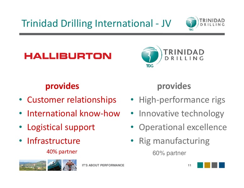 INVESTOR PRESENTATION – Trinidad Drilling Ltd. – slide 10