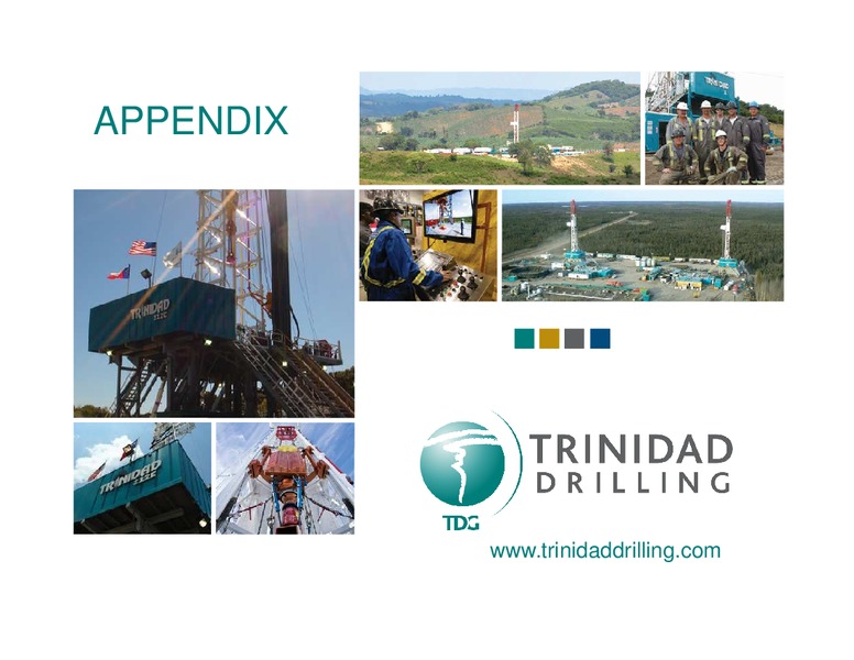INVESTOR PRESENTATION – Trinidad Drilling Ltd. – slide 21