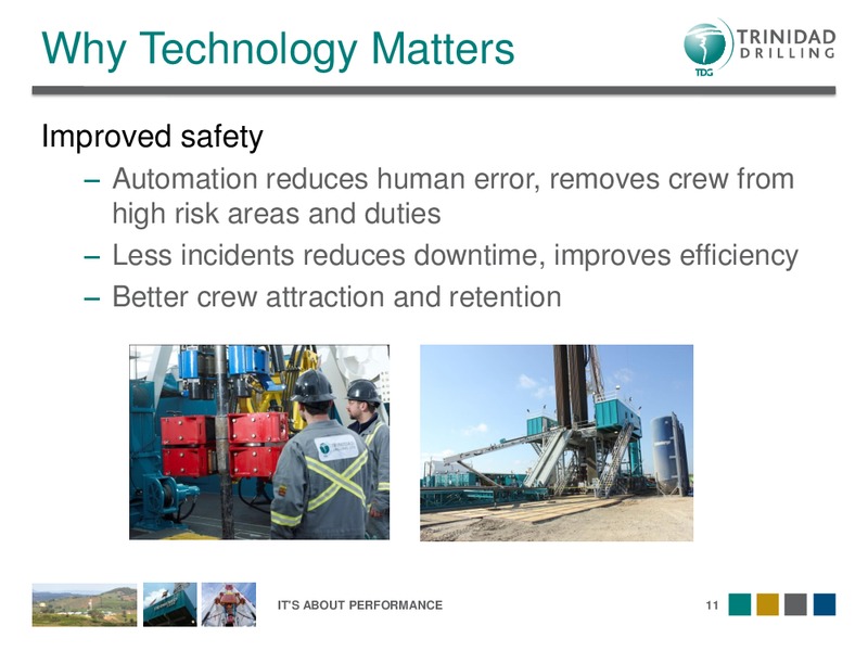 DAHLMAN ROSE'S OIL SERVICE AND DRILLING CONFERENCE – Trinidad Drilling Ltd. – slide 11