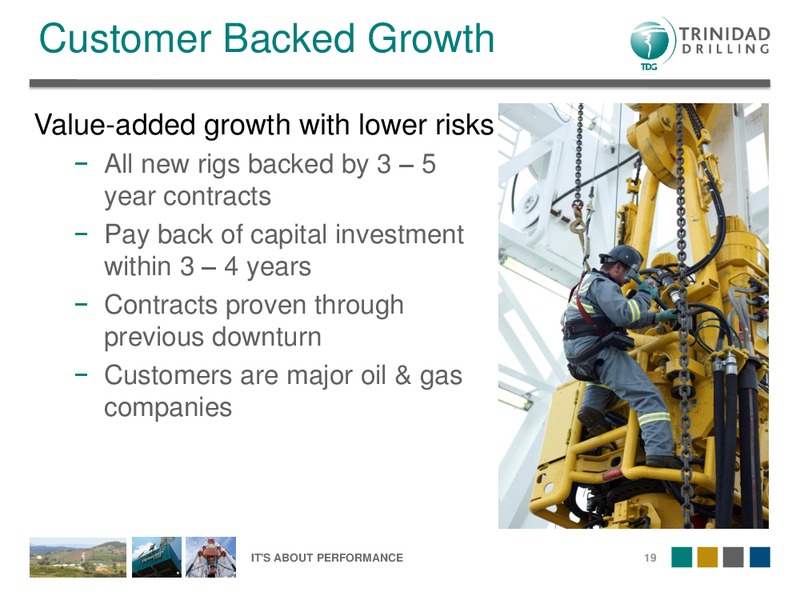 NOVEMBER 2012 CORPORATE PRESENTATION – Trinidad Drilling Ltd. – slide 19
