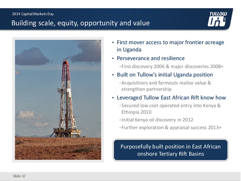 Capital Markets Day 2014 – Salamander Energy Plc – slide 36